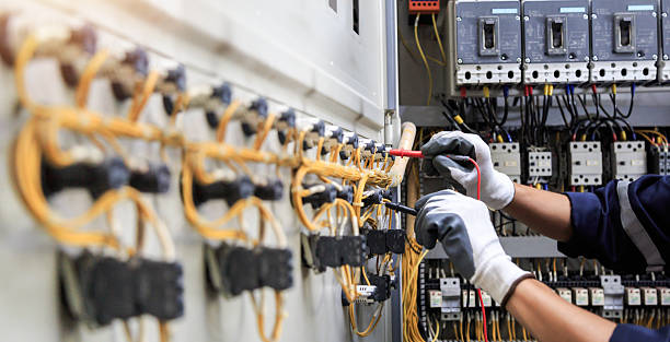 Professional Electrician technician working in Woodsfield, OH